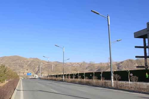 西宁青海大学片区道路亮化工程